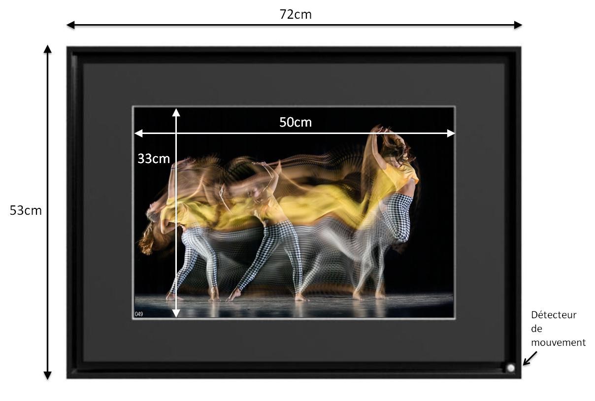 Cadre Photo Numérique CPN3502 - Dimensions