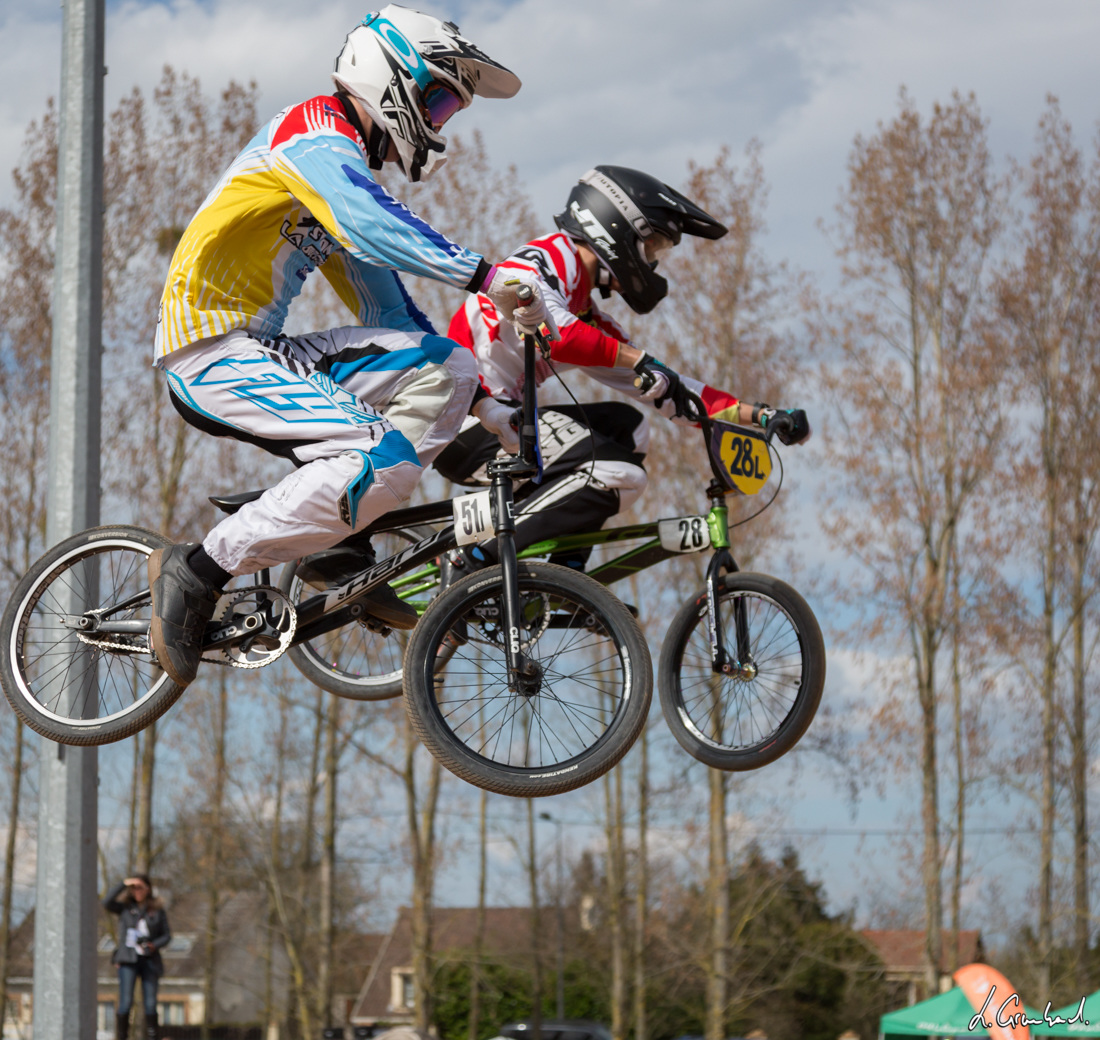 Photo nette de BMX . Laurent Grumbach