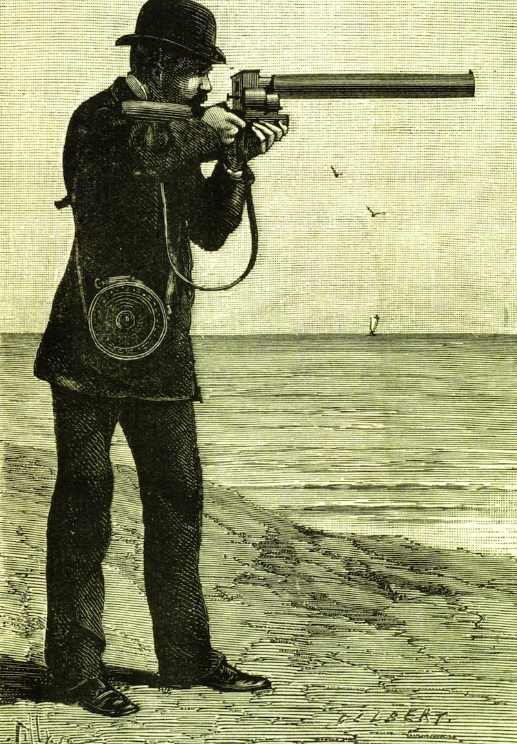Etienne-Jules Marey et son fusil photographique