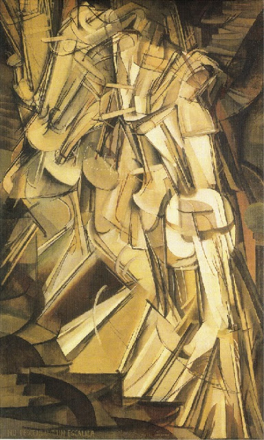 Marcel Duchamp » Nu descendant un escalier #2″, 1912